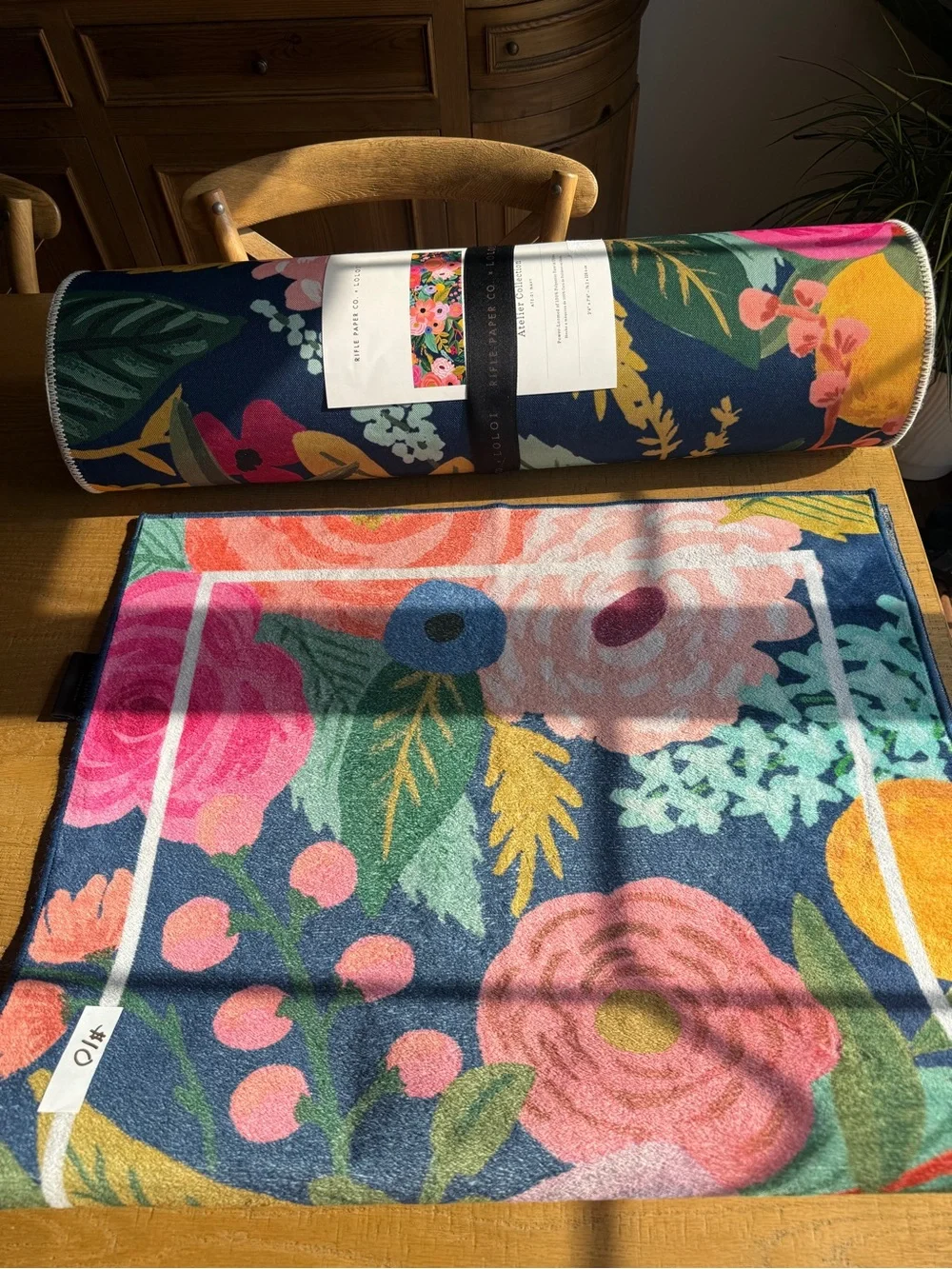 Rifle Paper Co Runner & Matching 2.5ft by 3ft by 10 inch Rug